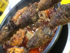 -老红桥炸灌肠牛肚锅烧烤(定福庄店)