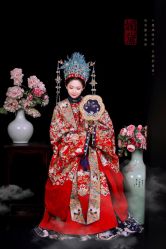 -后宫·古装汉服京剧儿童亲子全家福摄影