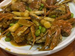 毛蟹年糕-鼎鲜·蟹农渔水·阳澄湖大闸蟹·农家乐(美人腿店)