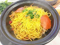 黄金蟹黄面-不仔客海鲜·烧烤·270度海景餐厅(大东海店)