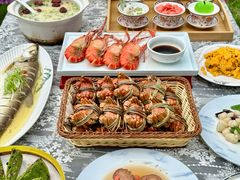 -七的湖·晚芳亭·阳澄湖农家菜·大闸蟹(莲花岛店)