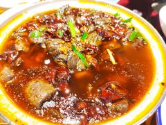 夜市炒鸡血-怪噜范·老贵阳街头名小吃(数博万达店)