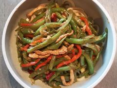 豆角丝炒肉拌转百刀-日上三甘(三里屯店)