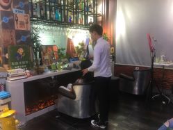 -韩鑫烫染接发·收长头发