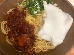 炸酱牛肉豆花面-袁家豆腐