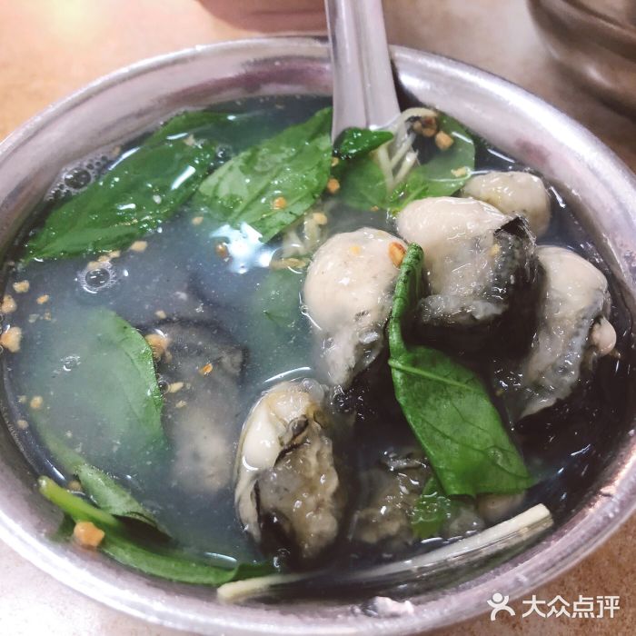 阿川蚵仔面线蚵仔汤图片