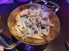 干锅花菜-钳真多钓虾馆·小龙虾海鲜烧烤(九六广场店)