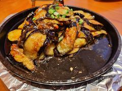铁板烧汁茄子-成都娃娃花园餐厅 (南艺旗舰店)