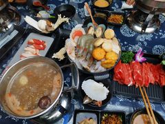 -丽江庭院·云南野生菌·海鲜火锅(鼓楼四合院店)