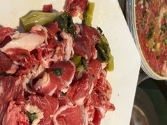 -清真·田园居家酸菜牛肉烤火锅(凤霞路店)