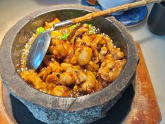 石锅杭椒牛蛙-桂满陇-西湖船宴(西单大悦城店)