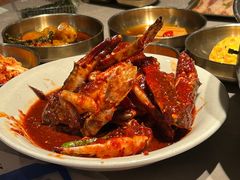 -草家酱蟹炭火烤肉店(珲春南路一店)