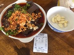 辣子蒜羊血-故市王红水盆羊肉