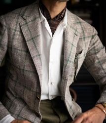 点击看大图 -怒马会 全麻衬西装高级定制