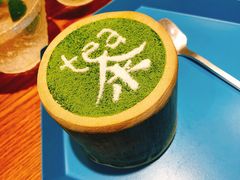 抹茶提拉米苏-茶是一枝花泡茶店