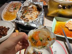 蒜蓉粉丝蒸扇贝-新白鹿餐厅(金鹰新街口店)
