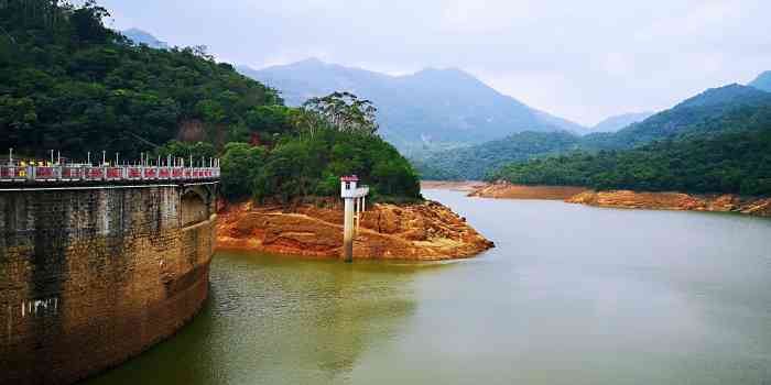 大封门水库-"今天过来增城泡温泉,朋友说这边有个水库很.