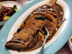 酱焗海鲈鱼-丽景酒店-宴会厅