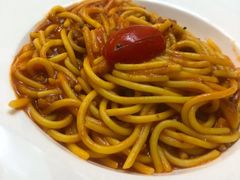 番茄肉酱意面-麦甜创意轻食餐厅(西康路店)