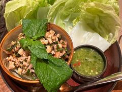 酸辣肉碎生菜包(牛/猪)-CHINCHIN 青青·泰国料理(万象食家店)