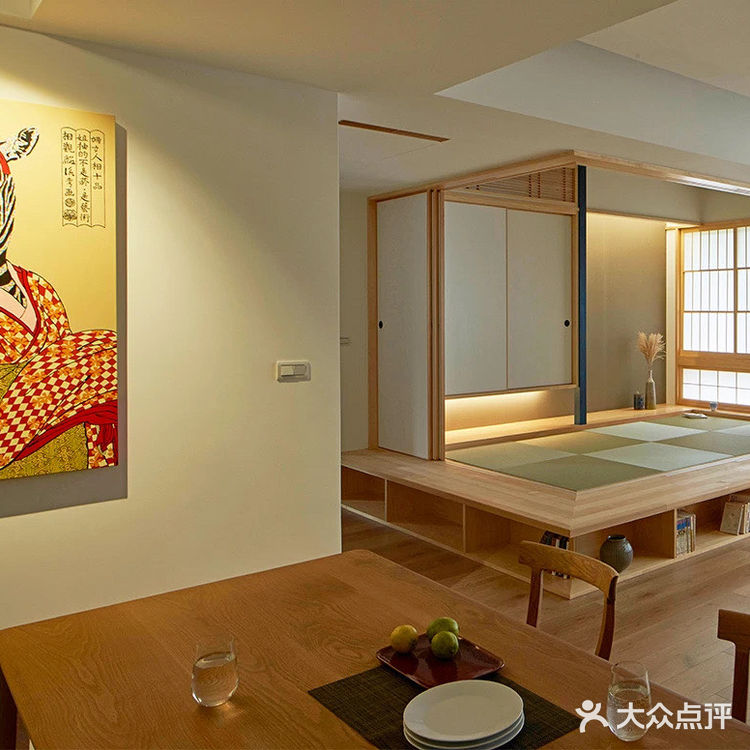 108平日式装修设计,障子门+榻榻米,打造“书香”亲子宅!