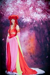龙葵（红）-九月鹰飞汉服摄影工作室