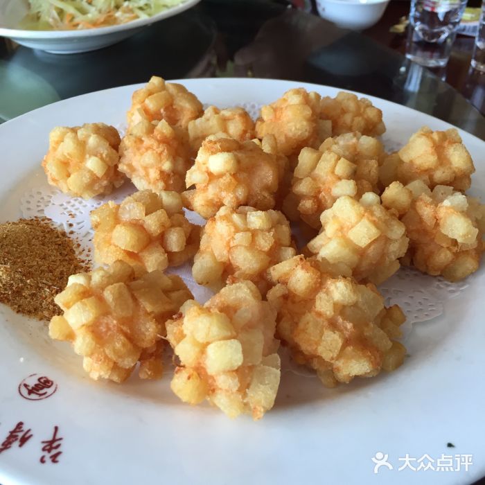 牟传仁老菜馆(星海店)麒麟虾球图片