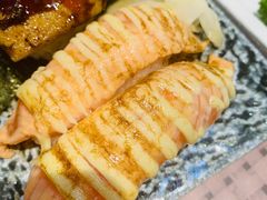 火烤三文鱼寿司-林妈妈村·日式料理(宝山万达店)