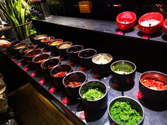 自助调料区-九鼎轩脆毛肚火锅(三钢里店)