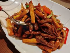 酥炸鸡中翅配土豆-水月周庄铂尔曼酒店-水月荟中餐厅