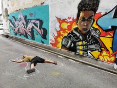 -槟城街头艺术街区