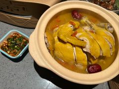 原汁酒香蒸鲜鸡-江边城外烤全鱼(方庄时代购物中心店)