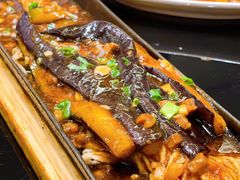 肉沫馓子烧茄子-闫府私房菜·老字号(恒隆店)