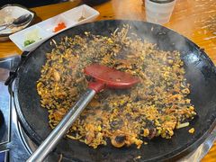 铁板炒饭-红辣椒八爪鱼特色韩国料理
