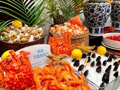 帝王蟹-岷山饭店-芝芝自助餐厅
