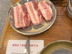 刀鞘五花肉-姜虎东白丁韩国烤肉(吉利大厦店)