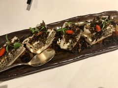 榄菜豆腐蒸鳕鱼-Yan Ting 宴庭中餐厅(上海静安瑞吉酒店)