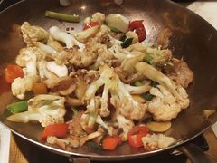 香锅花菜-绿茶餐厅(深圳龙华天虹购物中心店)