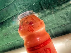 草莓养乐多-舍予茶(桂林路店)