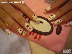 点击看大图 可爱女孩-A-Best nail UP时尚美甲沙龙