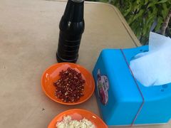 餐具摆设-仙本那渔人码头餐厅
