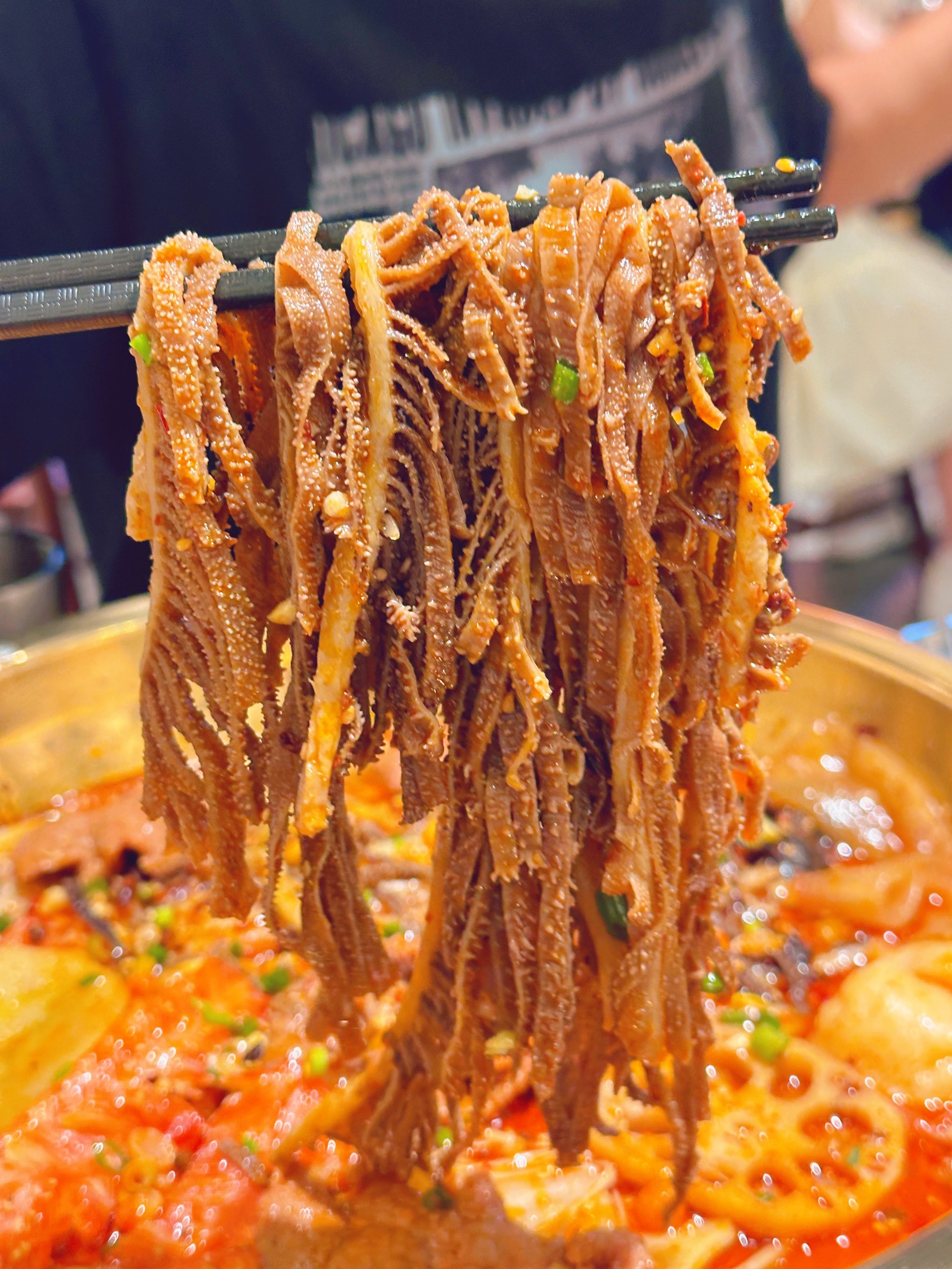 毛肚一次吃过瘾的火辣辣冒菜