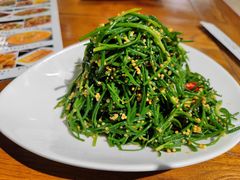 酥米拌沙葱-蒙艾里民族传统菜蒙餐