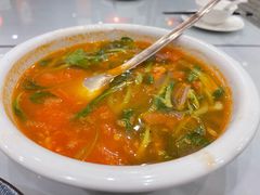 番茄猪肝毛菜汤-小实惠嘉(威海路店)