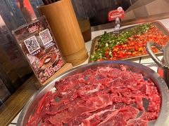 -热火朝天鲜切牛肉火锅(南强街巷店)