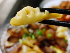 酱肉蒸春笋-随意茶庄·地道杭帮农家菜(梅家坞店)