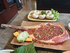 雪花战斧大牛排-梦山水日本烧肉(五四广场店)