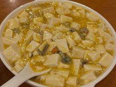 蟹粉烩豆腐-牧羊餐厅