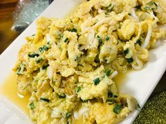 银鱼炒蛋-长廊饭店(锦溪古镇店)