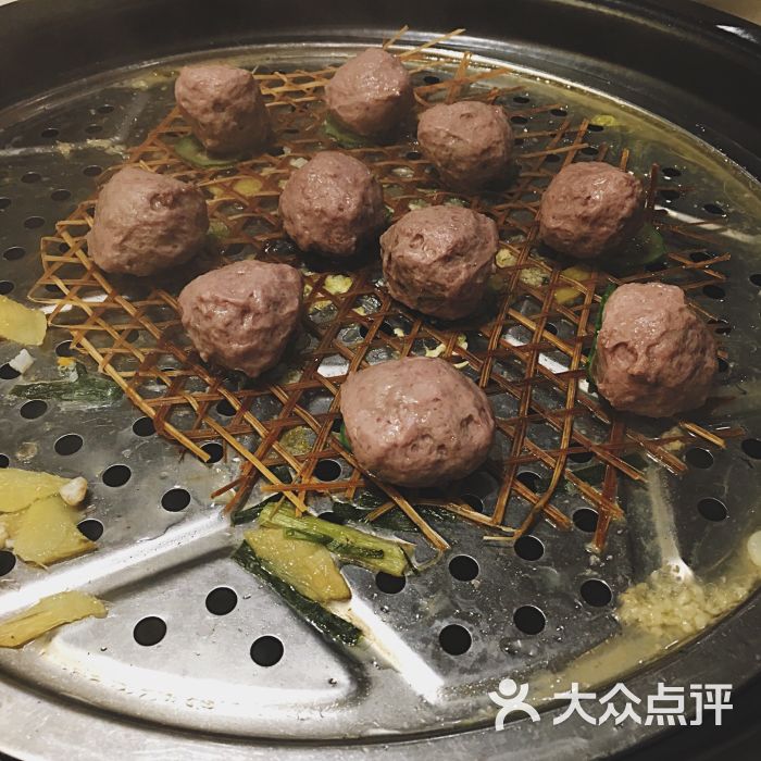 御锅宴蒸汽海鲜火锅时尚餐厅-牛肉丸图片-上海美食-大众点评网